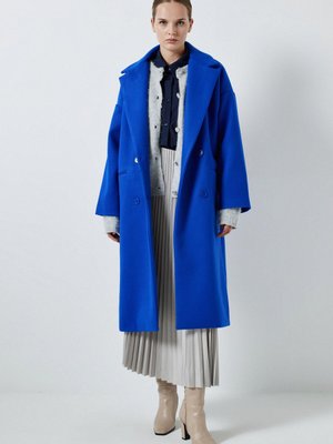 Oversıze Kaşe Kaban