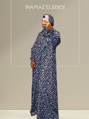 Pamuklu, Yumuşak, Çantalı Ve Şık Namaz Elbisesi Kaliteli, Esnek, Taşınabilir Tek Parça