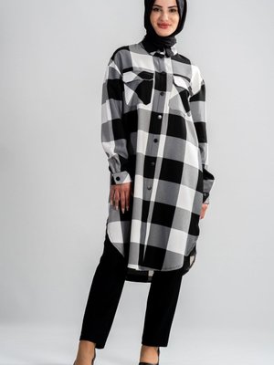 Trend Tunik Oduncu Gömlek Sonbahar Kış Yeni Sezon