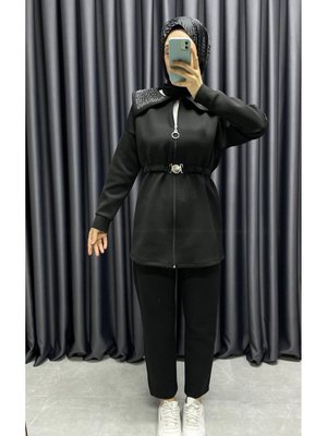 Taş Detaylı Scuba Takım