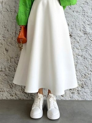 Bel Lastikli Rahat Puf Etek