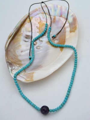 Lapis Lazuli Ve Turkuaz Kolye