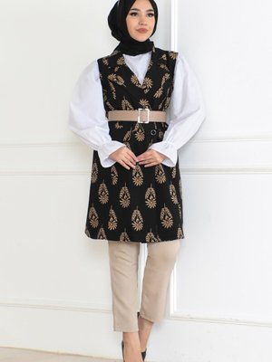 Siyah Desenli Ceket Siyah Desenli Ceket