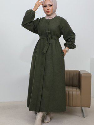 Tesettür Kaşe Kaban