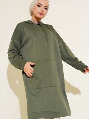 Kanguru Cepli Tunik Haki Kanguru Cepli Tunik Haki