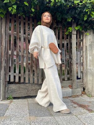 Basic Balonkol Triko Takım