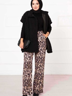 Leopar Desenli Pantolon Leopar Desenli Pantolon