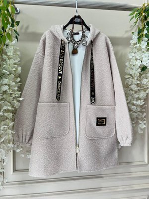 Buklet Cepli Kapşonlu Kaban