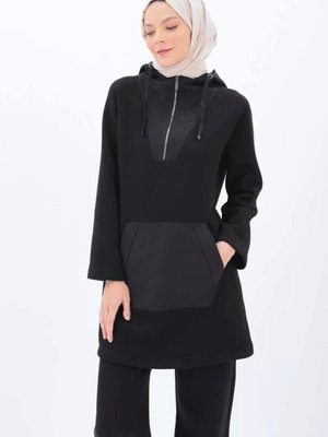 Garnili Kanguru Cepli Eşofman Takımı