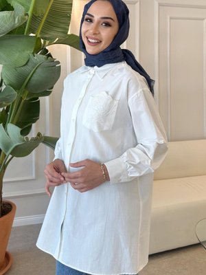 Lopes Nakışlı Gömlek