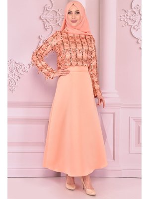 Somon Etekli Kombin Somon Etekli Kombin