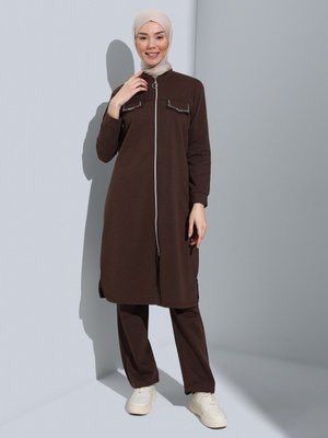 Eşofman Takımı Kahverengi Eşofman Takımı Kahverengi