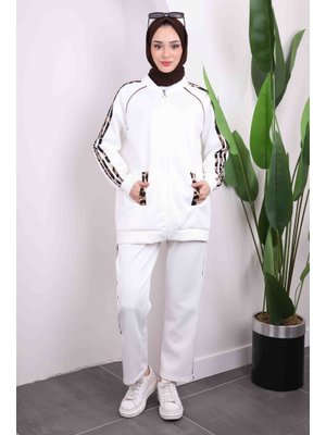 Beyaz Leoparlı Scuba Takım