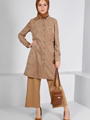 Kadife Gömlek Tunik