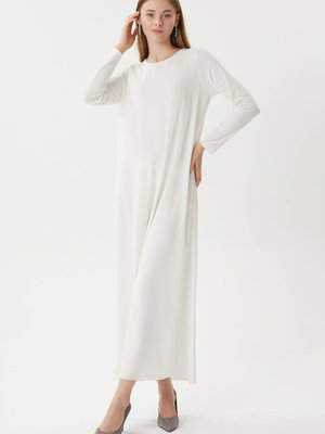 Uzun Kollu İçlik Elbise