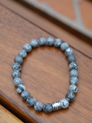 Çok Renkli Labradorit Doğal Taşlı /erkek Bileklik