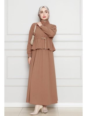 Vizon Beli Tünelli Etekli Takım