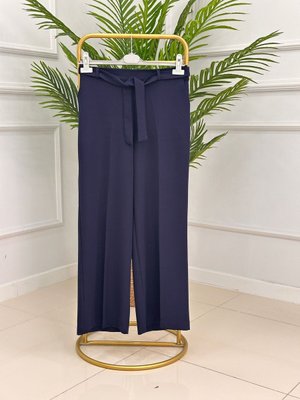 Beli Lastikli Bol Paça Pantolon