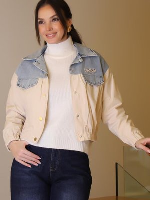 Taş Kot Detaylı Mont Taş Kot Detaylı Mont