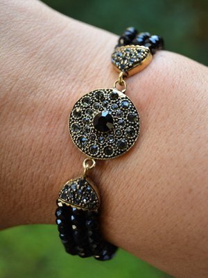 Siyah Otantik Bileklik