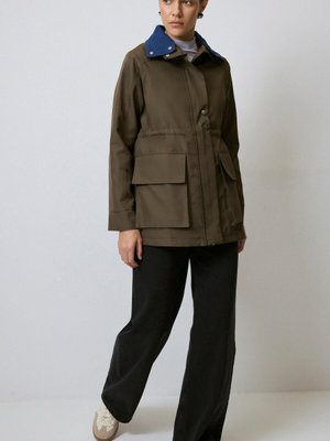 Denim Yakalı Mont Denim Yakalı Mont