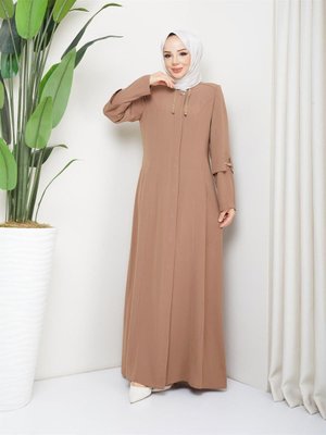 Yazlık Ince Krep Kumaş Ferace