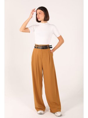 Hardal Kemerli Pantolon