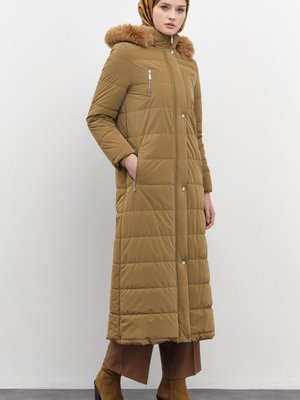 Blok Desen Şişme Kaban Camel Blok Desen Şişme Kaban Camel