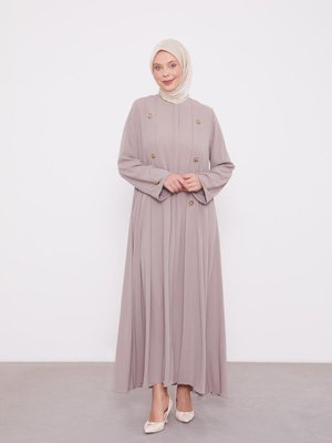 Vizon Düğme Detay Ferace