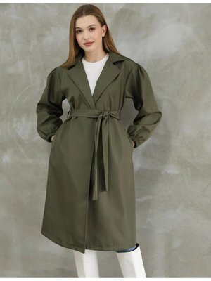 Kadın Trenckot Haki