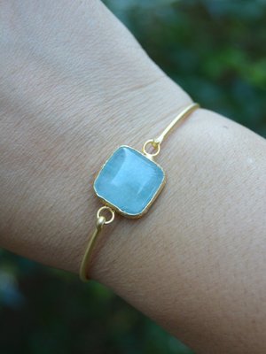 Aventurin Taşlı Tasarım Bileklik