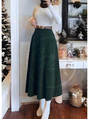 Scuba Kumaş Puf Kloş Ve Günlük Etek