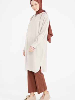 Gabardin İspanyol Paça Pantolon Kahve Gabardin İspanyol Paça Pantolon Kahve