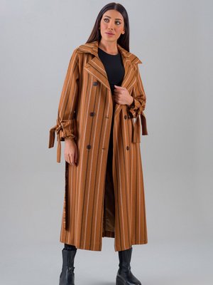 Taba Reglan Kadın Oversize Trençkot