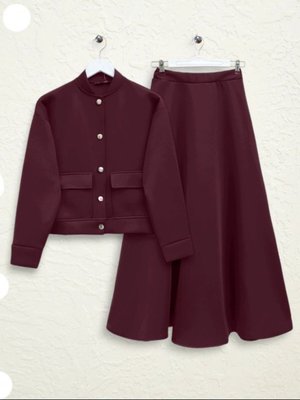 Cep Detaylı Scuba Takım Cep Detaylı Scuba Takım