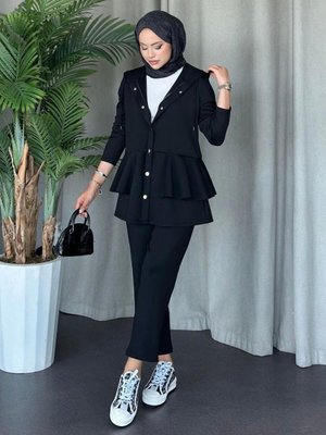 Lady Scuba Takım Siyah