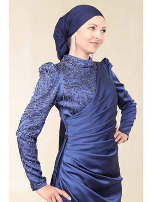 Ester Abiye Elbise İndigo Ester Abiye Elbise İndigo