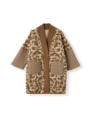 Dokulu Kapitone Ceket