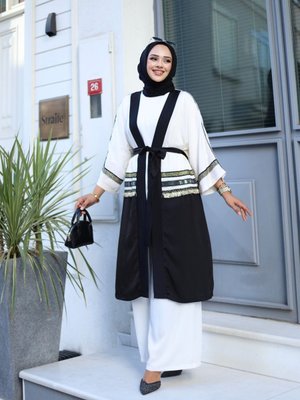 Tunik Pantolon Takım Ekru