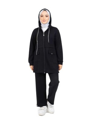 Kadın Kapüşonlu Alt Üst Takım