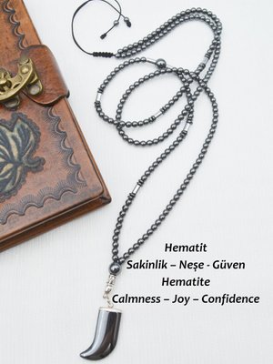 Çok Renkli Doğaltaşlı Erkek Kolye