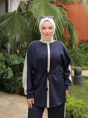 İkili Eşofman Takımı Fermuarlı