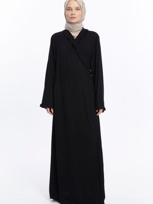 Fırfır Detay Namaz Elbisesi