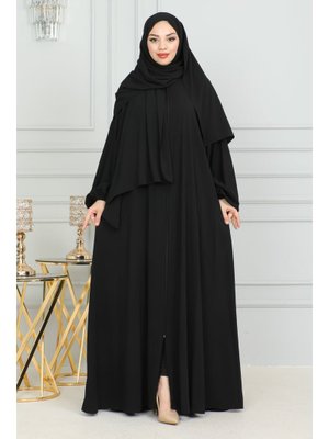 Siyah Firuzan Abaya &