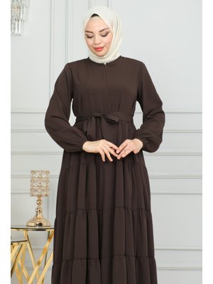Kahverengi Katrel Elbise &