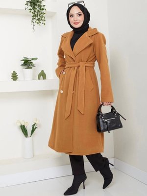 Polar Kaşe Uzun Kaban / Camel