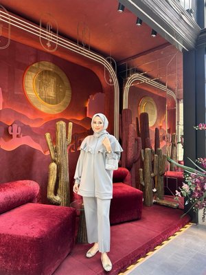 Fermuarlı Spor Scuba Takım Açık Gri