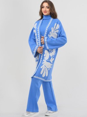 Desenli Lü Triko Takım