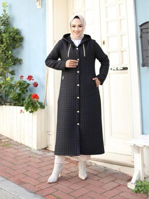 Kadin Örme Kapüşonlu Kati̇pone Kap