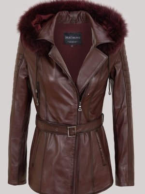Kahverengi Deri Mont